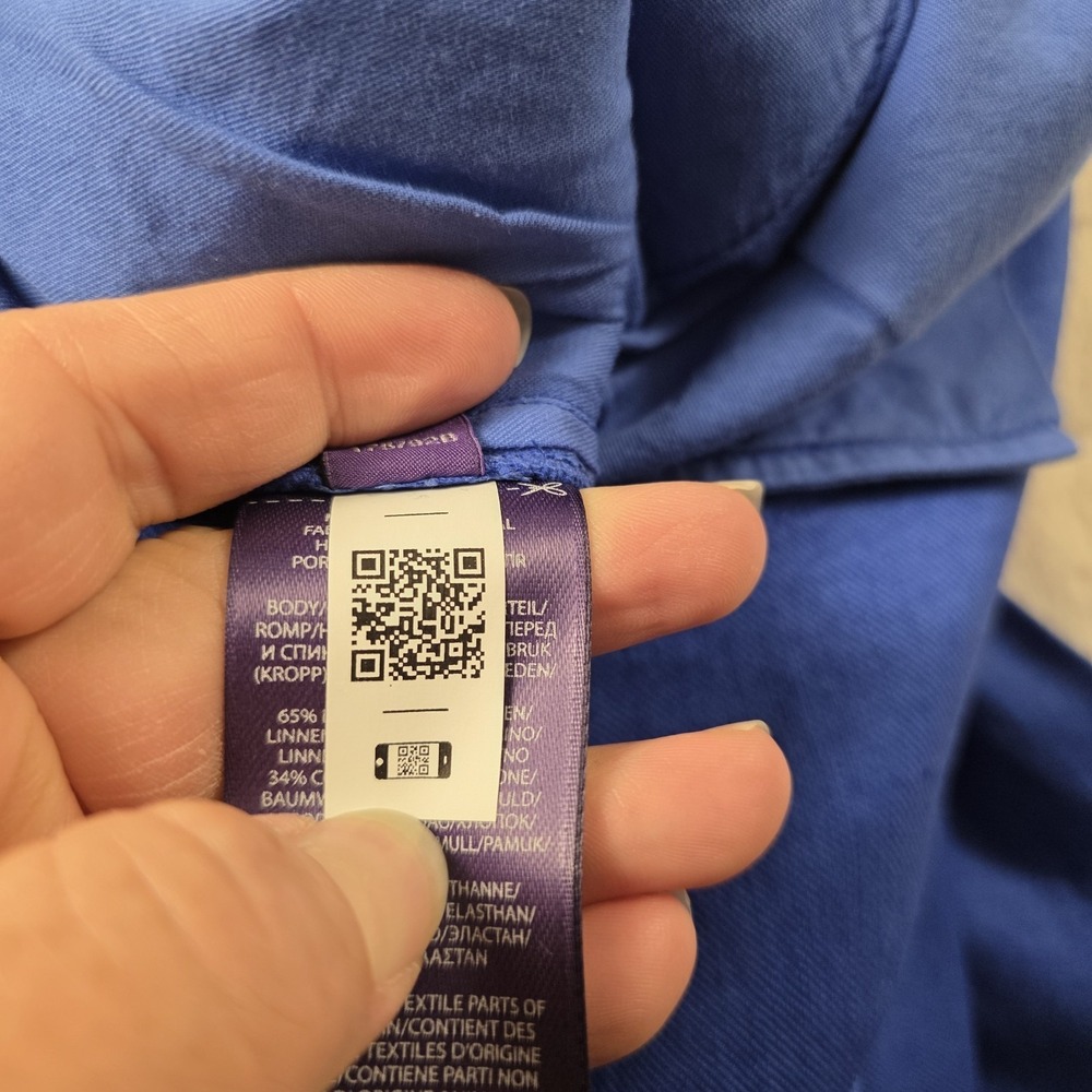 Ralph Lauren Purple Label Slim Fit Stretch Linen Cotton Jeans Mens 36 Pants $595 - Picture 4 of 12